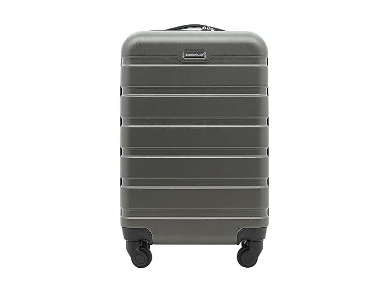Travelers Club Harper Luggage, Charcoal, 22-Inch Carry-On - Image 1