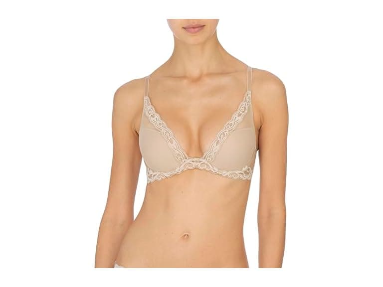 Natori Womens Feathers Contour Plunge - Image 1