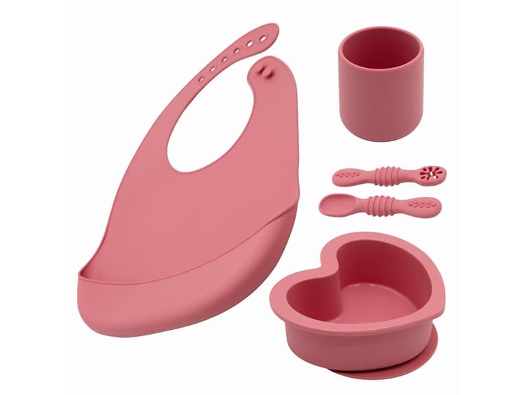 BabyX 5-Piece Silicone Baby Starter Kit - Image 1