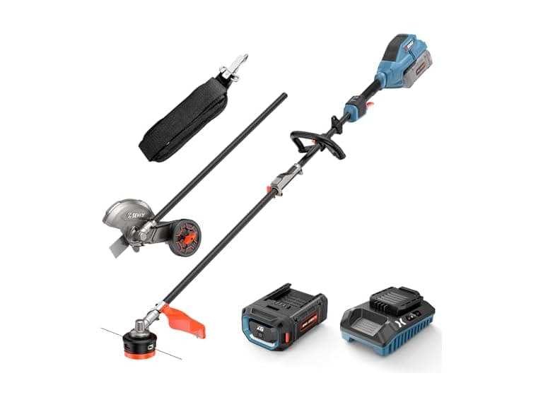 X6 60V 16'' Cordless Weed Wacker & 8'' Edger Combo - Image 1