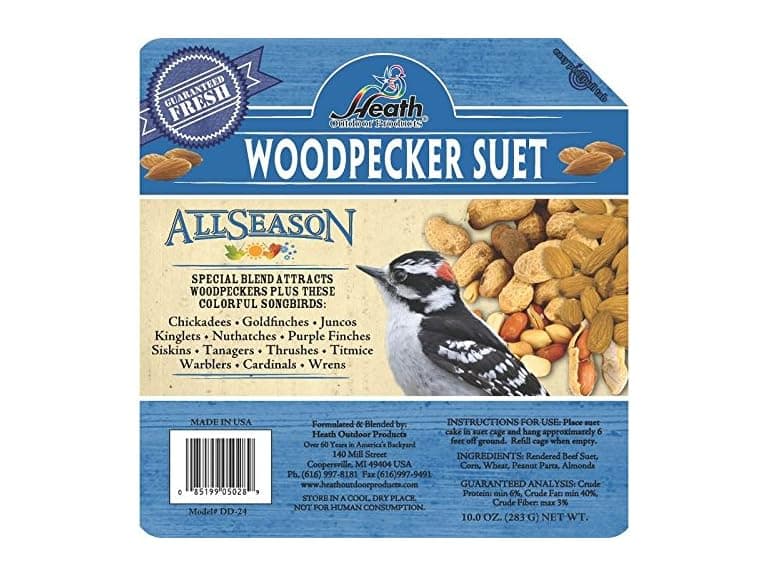 HEATH MFG Suet Woodpecker Blend Box of12 - Image 1