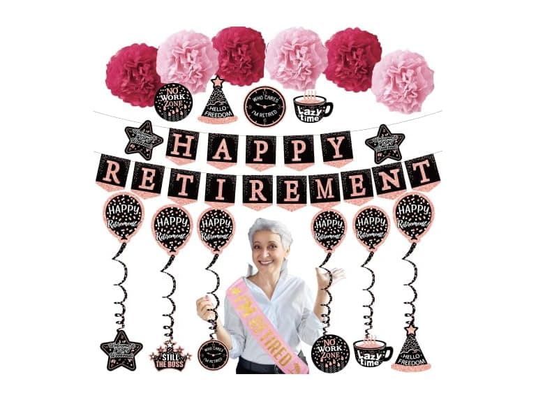 Retirement Party Decorations 22-Pack - Image 1