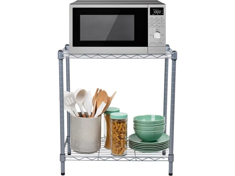Mind Reader Microwave Shelf - Image 1