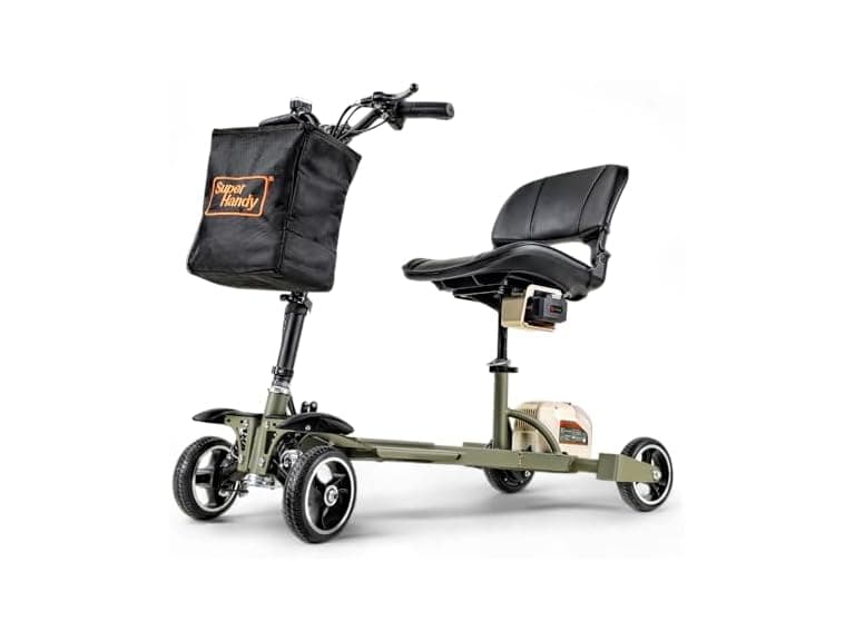 SuperHandy Passport Pro Mobility Scooter (Dark Green) - Image 1