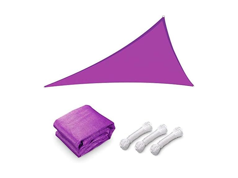 Yescom Shade Sail Triangle- Choose Color - Image 1