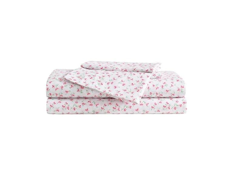 Betsey Johnson Full Bed Sheets, Ballet Floral - Image 1