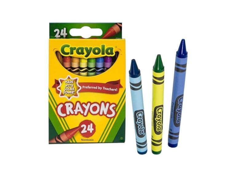Crayola Crayons 24 Colors - Image 1