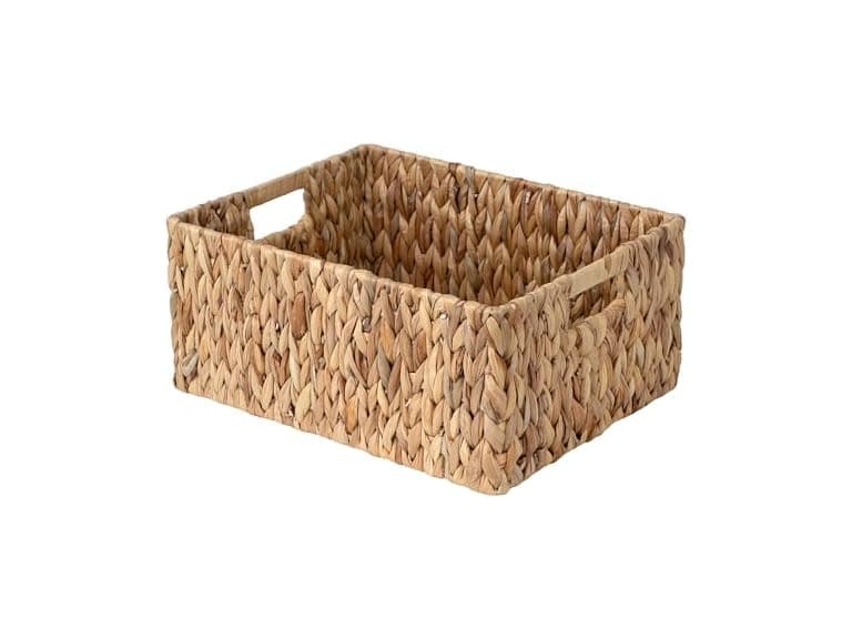 JS HANGER Large Woven Rattan Storage Basket  - Image 1