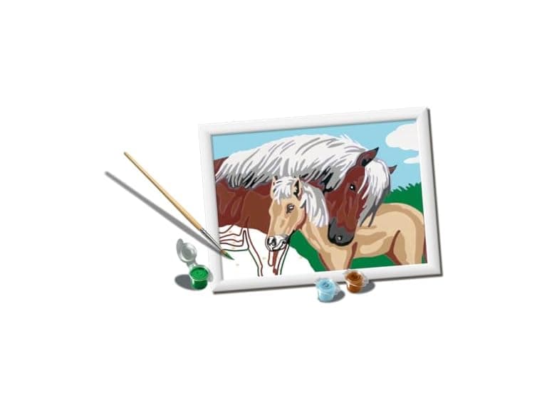 Ravensburger CreArt Mother & Foal Paint Kit - Image 1