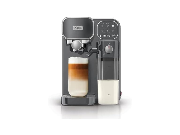 Mr. Coffee Prima Latte Luxe, Single/Double Shot Espresso (Open Box) - Image 1