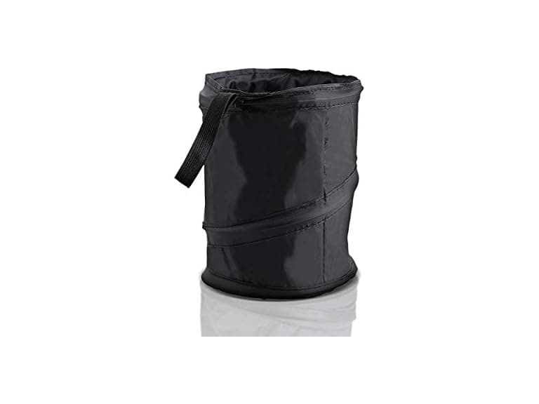 Zone Tech OR0011 Portable Car Trash Can Black - Image 1