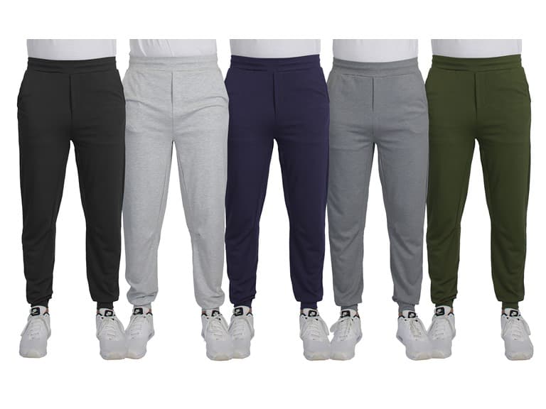 3PK Asst Mens Classic Active Track Pants - Image 1