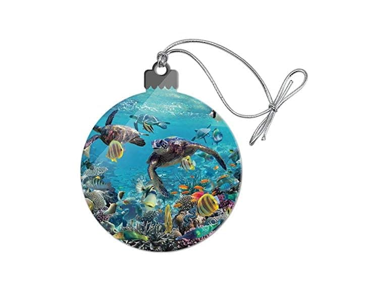 GRAPHICS & MORE Ocean Coral Reef Sea Turtles - Image 1