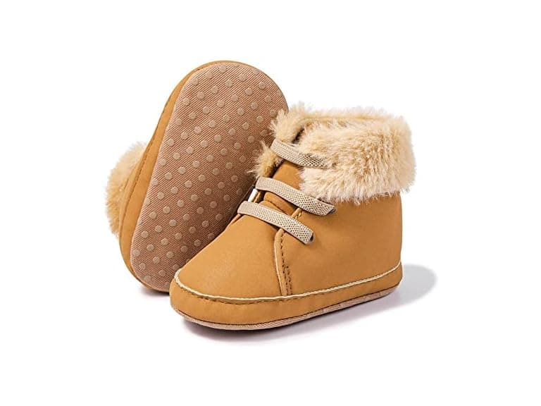 Meckior Baby High Top Crib Shoes - Image 1