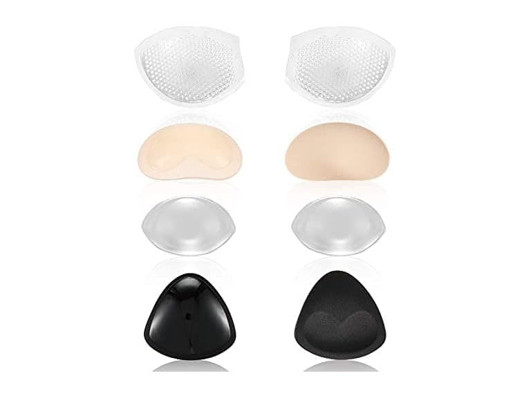 4 Pair Silicone Breast Enhancer Inserts - Image 1