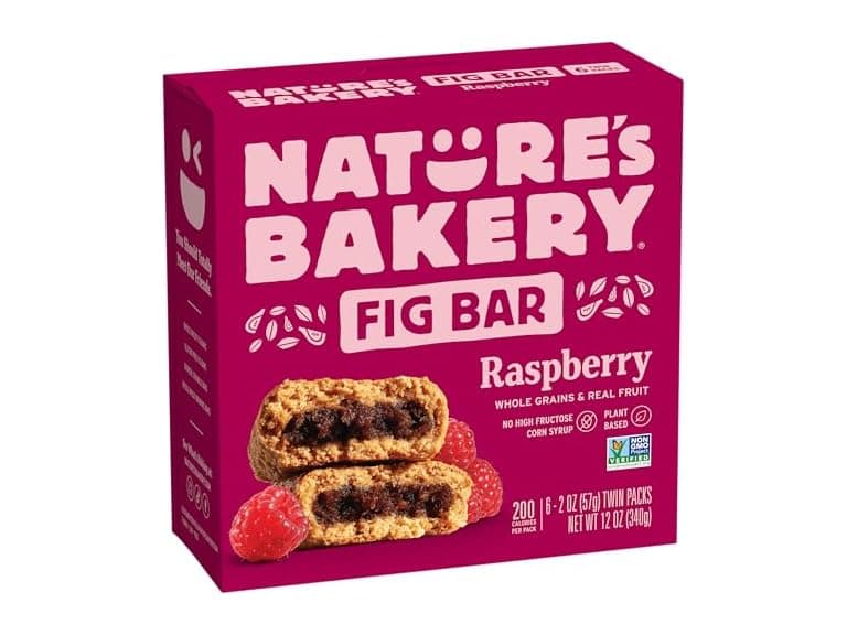 6CT Nature's Bakery Raspberry Fig Bars, 2 Oz - Image 1
