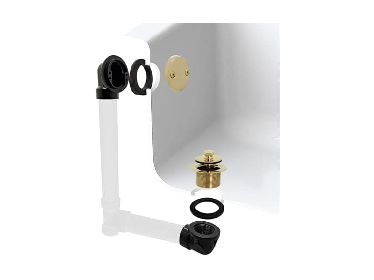 Westbrass A574-01 1-1/2" Sch. Pull & Drain Plumber's Pack - Image 1