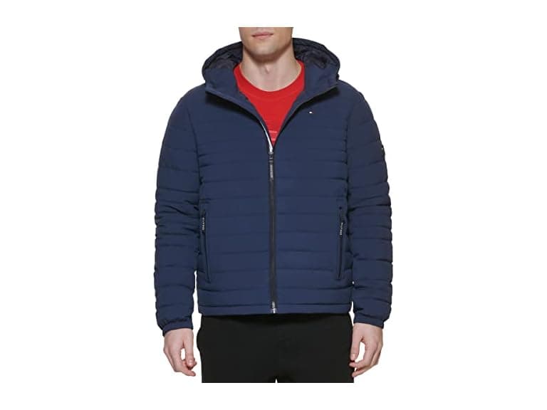 Tommy Hilfiger Tommy Hilfiger Men's Stretch Poly Hooded - Image 1