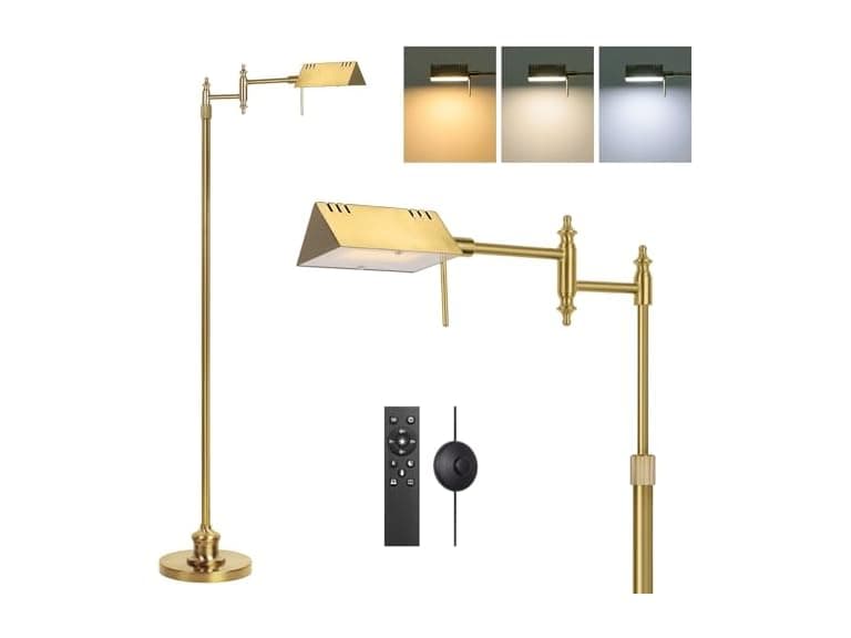Bairth Gold Pharmacy Floor Lamp - Image 1