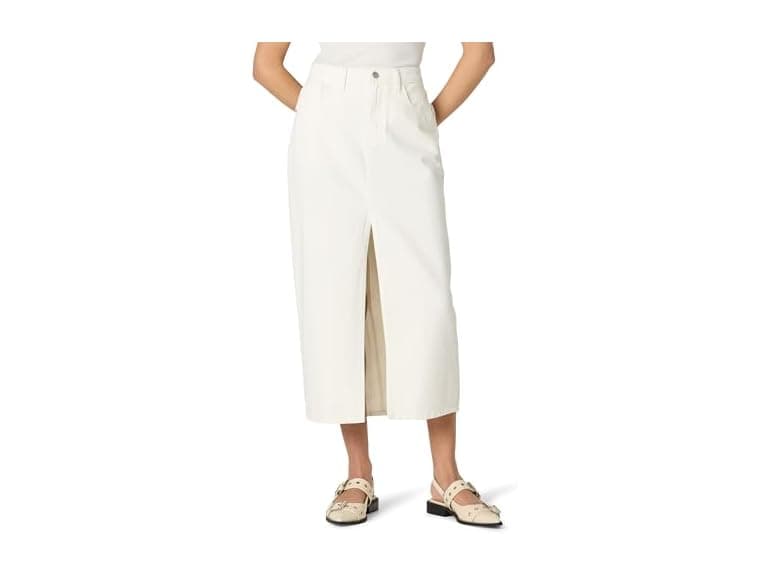 The Drop Dixon Denim Column Skirt, 2X - Image 1