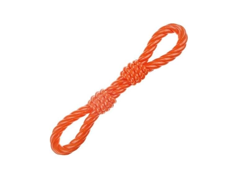 Infinity TPR Double Fist Tug Orange - Image 1