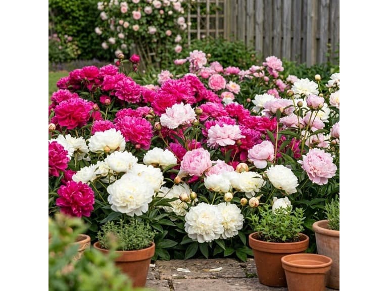 Mixed Peonies - 12 Bulbs and Tool - Image 1