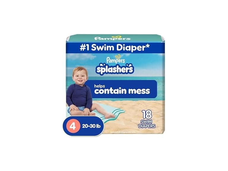 Pampers Splashers Swim Diapers Sz4 - Image 1