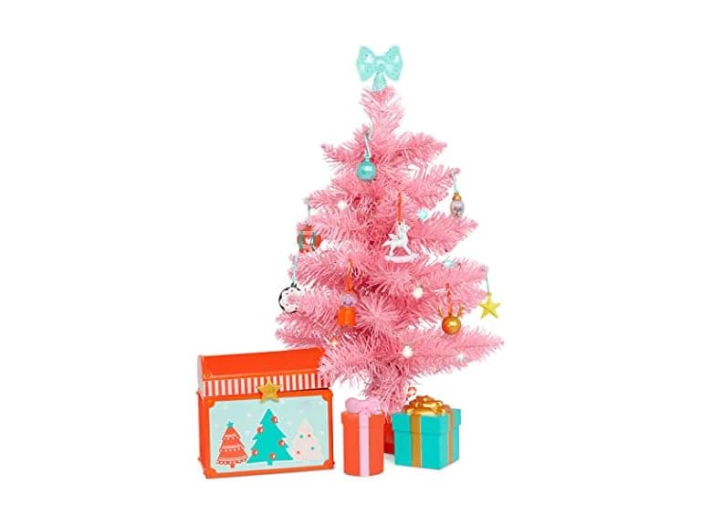 Glitter Girls 14" Doll Holiday Tree Set - Image 1