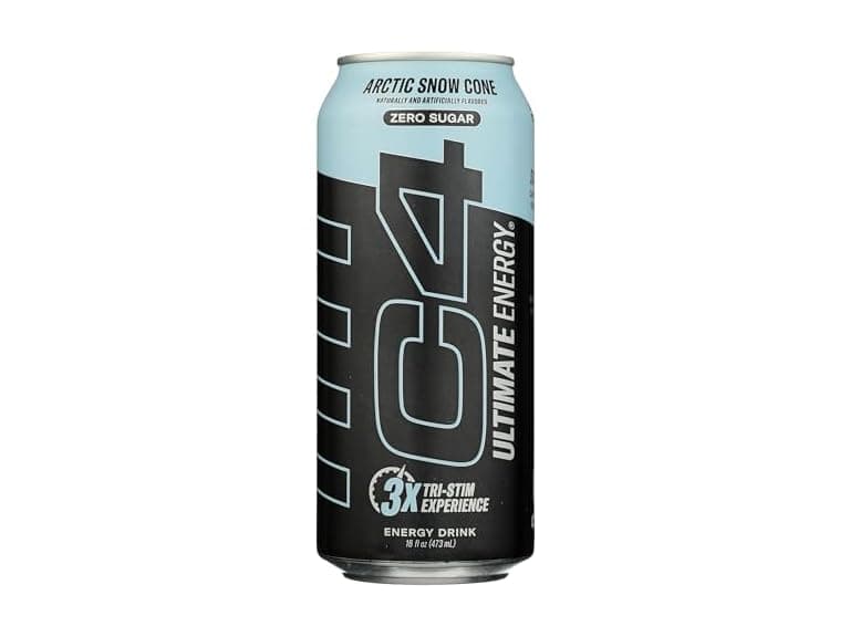 1Ct C4 Ultimate Energy Arctic Snow Cone 16 oz. - Image 1