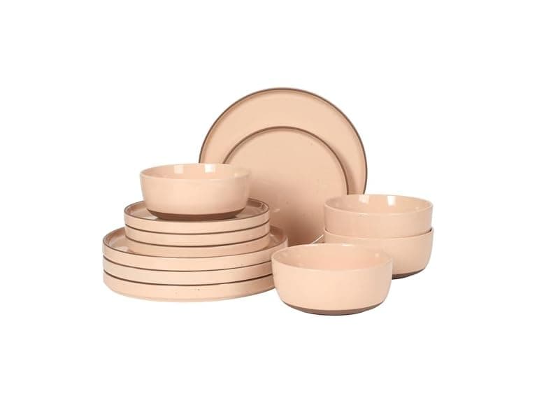 Gibson Elite Northrock Stoneware Dinnerware Set, 12-Piece  - Image 1