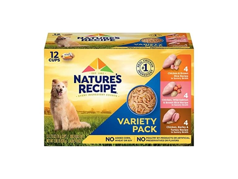 Nature's Recipe Wet Dog Food Variety Pack, 24 Ct - Image 1