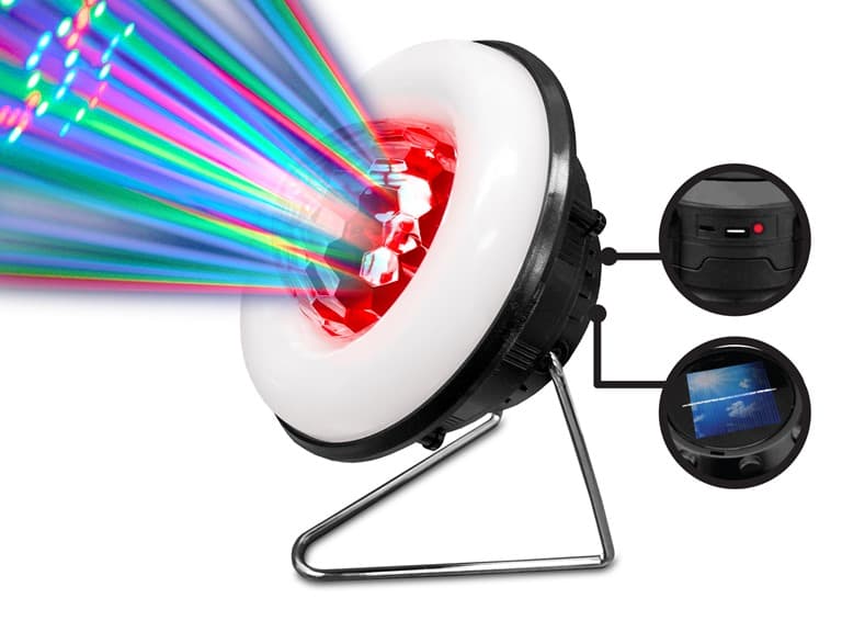 Technical Pro Solar LED Party & Work Light - Image 1