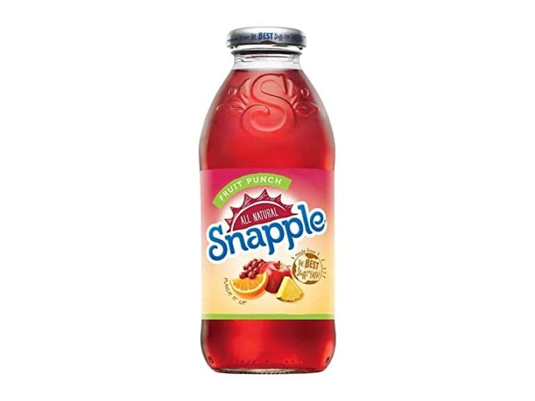 Snapple Fruit Punch (16oz, 1 Bottle, 473ml) - Image 1