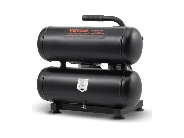 VEVOR Air Compressor, 4.6 Gallon Steel Tank - Image 1