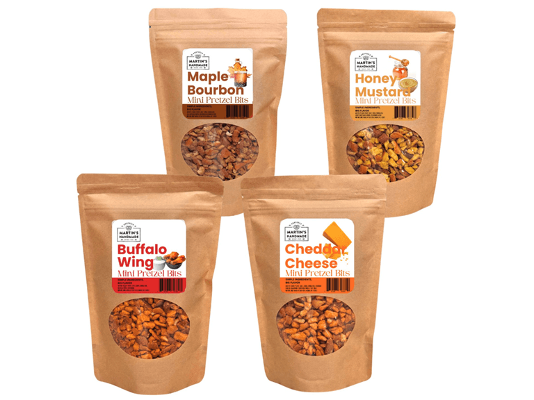 (8pk) Mini Flavored Pretzel Bits - Image 1