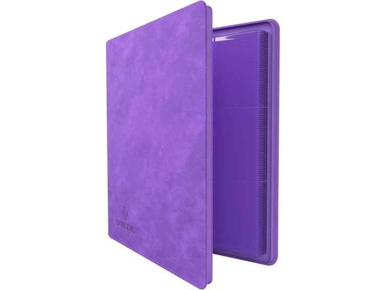 Gamegenic Zip-Up Album 24-Pocket, Purple - Image 1