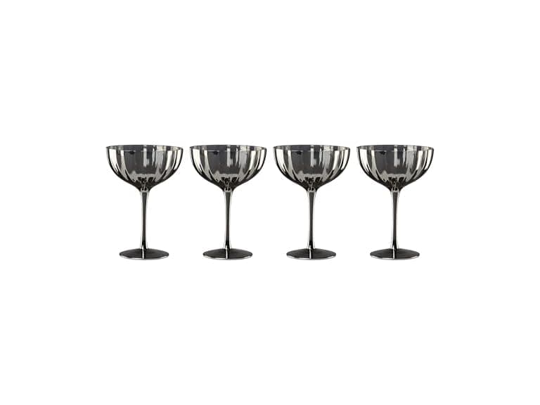 Lenox Glassware, Curva Luxe Coupe Set Of 4 - Image 1