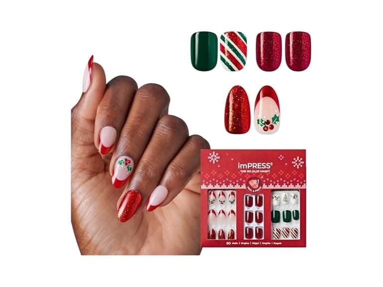 KISS imPRESS Holiday Nails Gift Set 3-Pack - Image 1