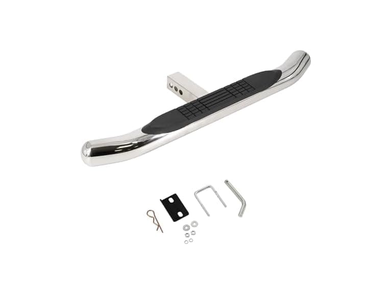 Cobra-Tek HS-008 36" Round Single Hitch Step -Choose Color - Image 1