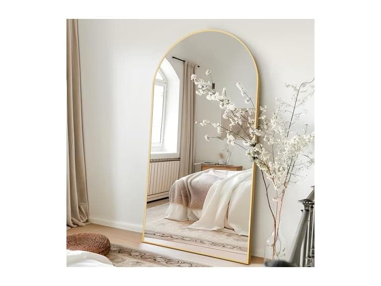 NicBex Oversized Full Length Mirror with Stand - Image 1