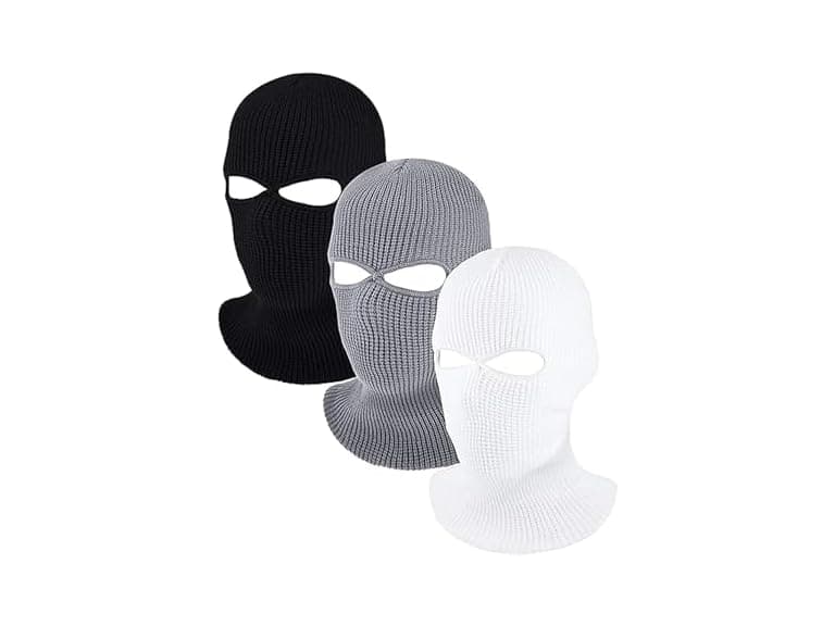 6 PACK - 2 Holes Ski Winter Masks  - Image 1