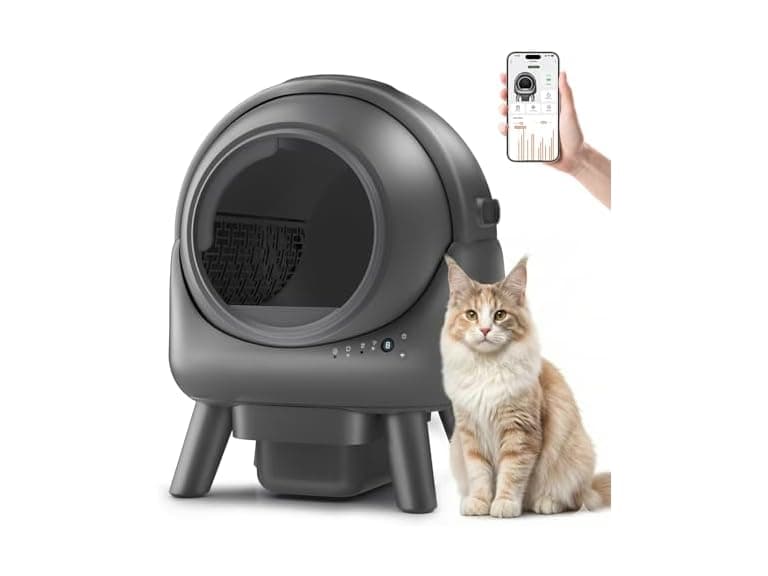 Heldenrol Auto Litter Box Gray - Image 1