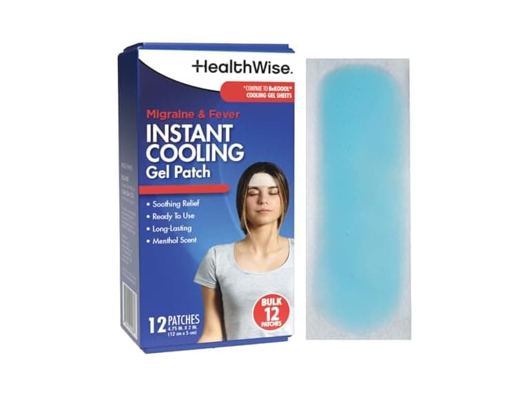 HealthWise Cool Gel Patches 12ct - Image 1