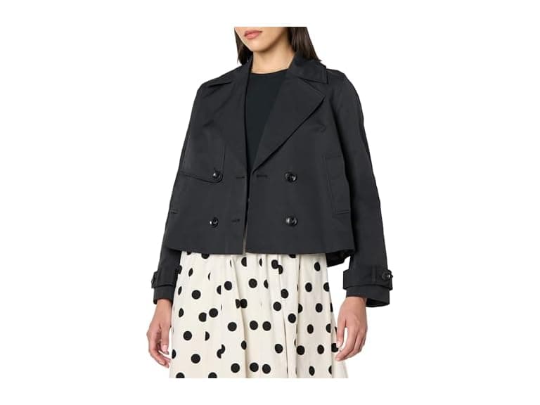 The Drop Women Mara Cropped Trench - Image 1