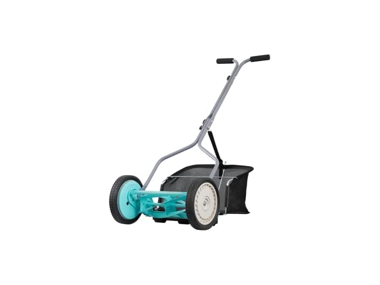 14" 5-Blade Reel Mower with Grass Catcher - Image 1