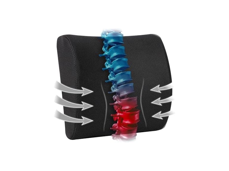 Lumbar Support Pillow with Air-Cloud Technology - Image 1