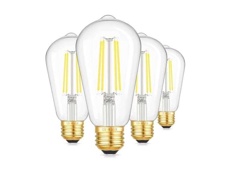 Dimmable ST58 Antique Clear Vintage Edison LED Bulbs - Image 1
