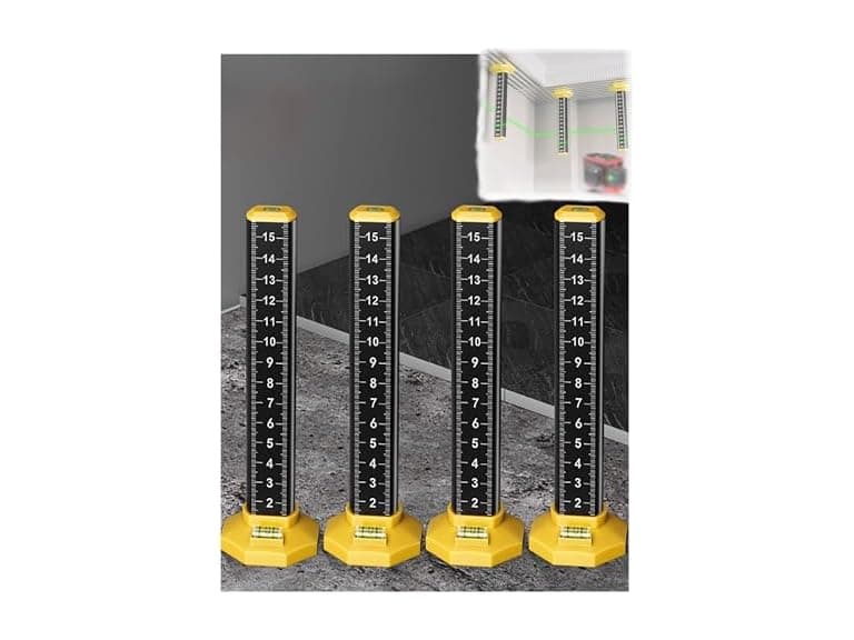 Generic CON-57 4Pcs Ceiling and Floor Tile Ruler - Image 1