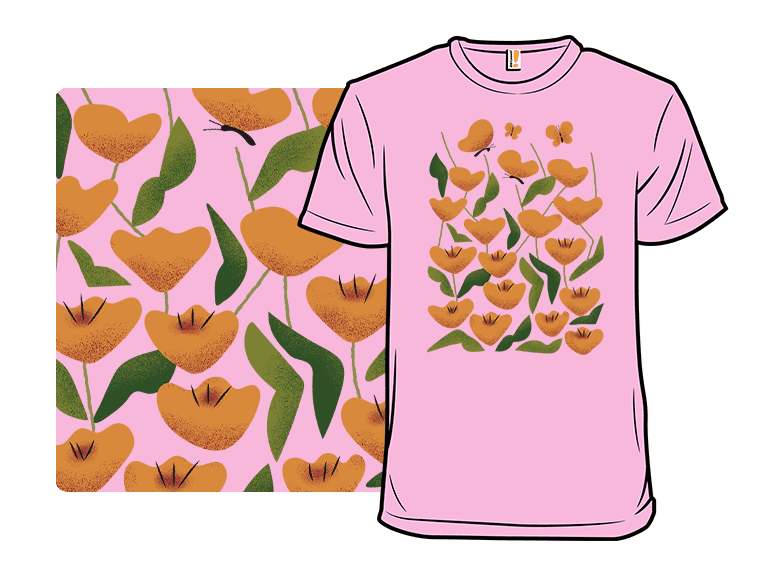 Flowers and butterflies
