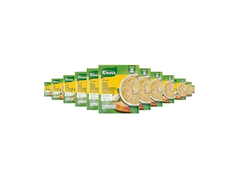 12PK Knorr Sopa Soup Mix Chicken Noodle Soup - Image 1